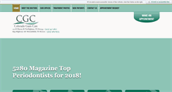 Desktop Screenshot of coloradogumcare.com